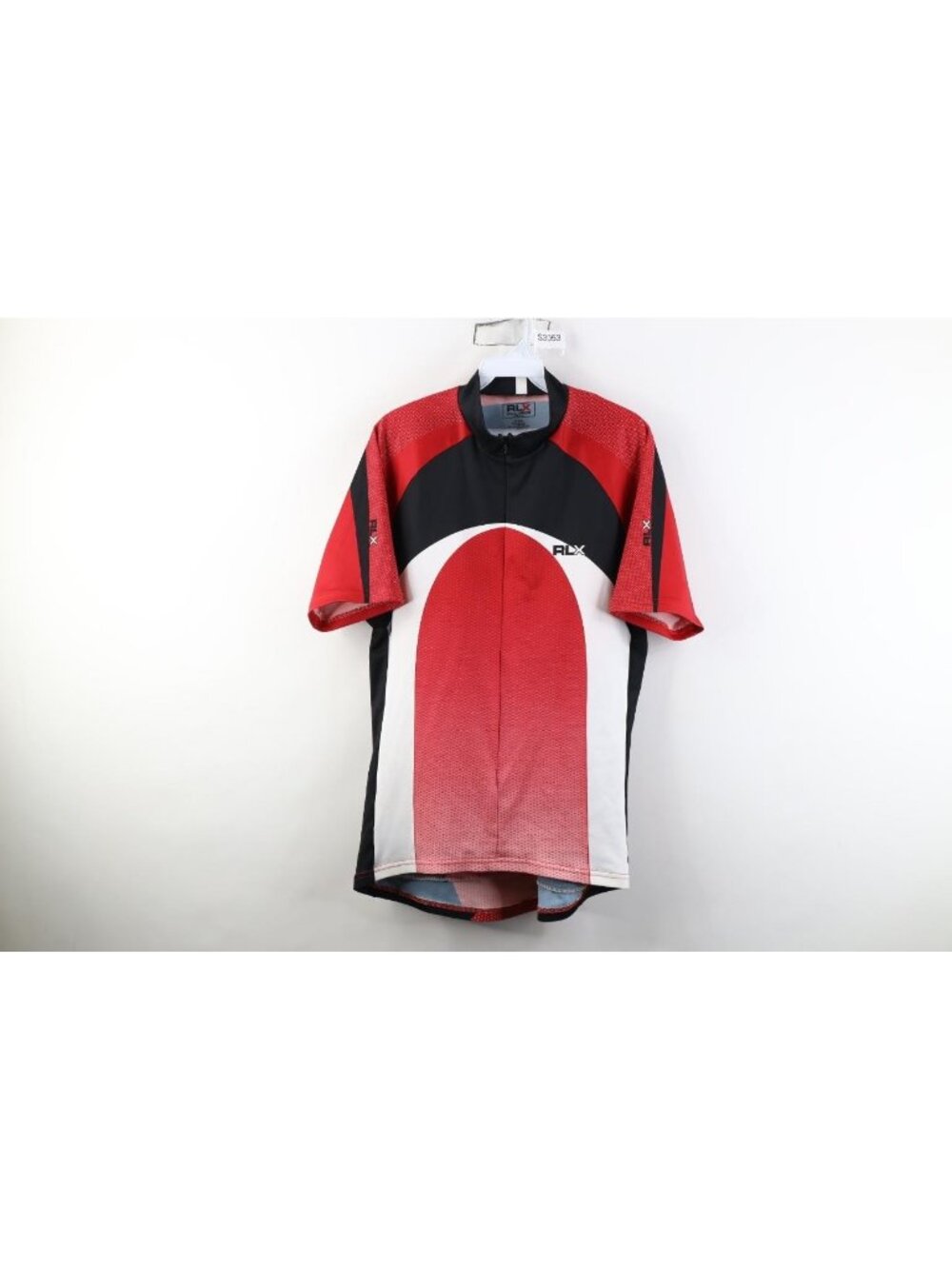 Vintage Polo Sport RLX Ralph Lauren Mens 2XL 3/4 Zip Bicycle Cycling Jersey USA